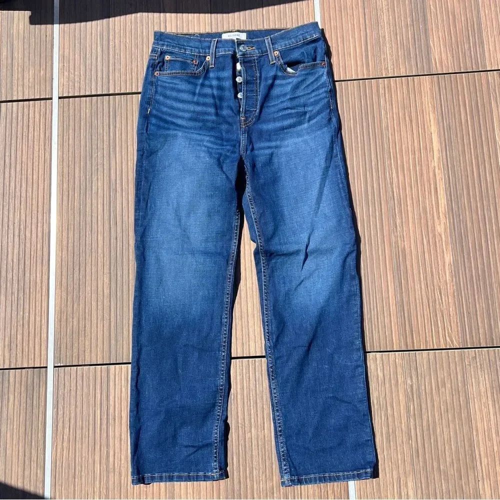 Re/Done Women's High Rise Blue Jeans | Size: 29